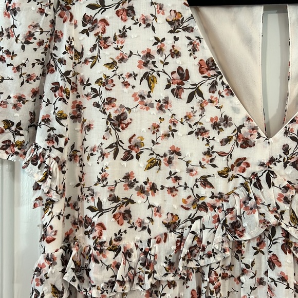 Happy Trails Romper Dress - M - Ivory - Sadie & Sage - Picture 4 of 6